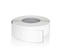 White Rectangle Stickers 7.6 x 2.5 CM Colour Code Labels Vinyl Stickers Roll Self-Adhesive Waterproof Removable of 500 pcs