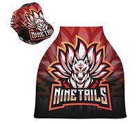 White Red Fire Fox Stretchy Baby Car Seat Cover,Canopy Nursing Covers,Soft Breathable Windproof Scarf Changepad for Winter Infant Breastfeeding Boys