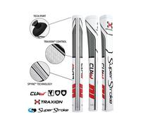 (White / Red / Grey) SuperStroke - TRAXION Claw 1.0 Putter Grip