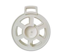 White Reel Empty To Fit Up To 20 Meter Flat Hose 30mm Wide