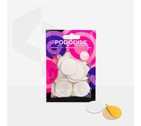 White Refill File Pads for Pedicure disc Pododisc Staleks Pro L 180 grit Box (50 pc) Pedicure Foot feet spa