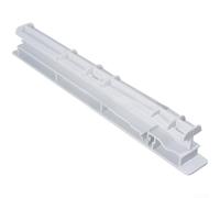 White Refrigerator Centre Divider Rod and Slide Rail for W10326469, Sturdy Plastic Storage Partition Bar for Fridge Drawer Organization, Kitchen Appliance