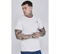 White Relaxed Fit T-Shirt SikSilk White S