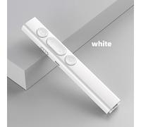 (white Remote Control) 2.4ghz Wireless Powerpoint Clicker With Infrared Usb Presentation Slide Remote Control Pointer
