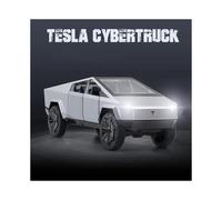 (WHITE) Remote Control Car New 1:14 Tesla Cyber Pickup Charging RC Four way Racing Crash Resistant Boys and