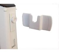 White Remote Control Holder by electrosmart® for TV/Video/Car Radio/CD/DVD Player Remote Controls etc (Pack of 1)