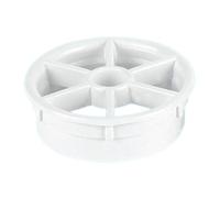 White Removable Shower Waste Grid Only Fits with Shower Traps 1½" Shower Grid 1 Pack