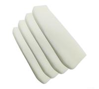 White Replacement Filter Sponge Set For Wybot Pro Solar And Solar Vision Pool Robots Construction Withstands Underwater Conditions Improves Waterline Cleaning Efficiency Twenty Pack Of Sponges(4pcs)