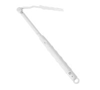 White Replacement Handles Compatible with Swiffer Duster Refill, Extended Handle, Adjustable Length Removal Duty Duster Refills Handles Only Telescopic Extended Pole