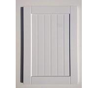 White Replacement Kitchen Unit Cupboard Doors Compatible with Howdens Stornoway (160mm x 596mm)