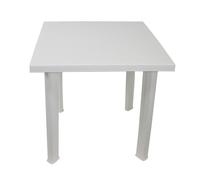 White Resin Table Model Snowflake