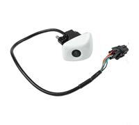 White Reversing Backup Camera for Hyundai i20 95760 C8001 Rear View Type with 12V System Support and Sturdy ABS and Metal Build for Automotive Use