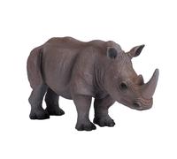 White Rhinoceros Zoo Animal Toy Figure 13 cm Length Approx Mojo Fun 387103
