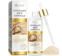 White Rice Exfoliant Serum - Exfoliating White Rice Peel Shot Ampoule, Skin Peel & Hydration Shot for Face and Body, Gentle Remove Dead Skin & Blackhead, Active Skin Repair So Soft