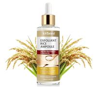 White Rice Exfoliant, White Rice Peeling Glow Ampoule, Peel Shot Glow Exfoliating Face Serum, Korean Skin Care Soft Exfoliating Body Scrub Dead Skin Cells, Blackheads Remover For All Skin Types 100ml