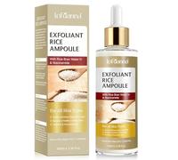 White Rice Peeling Ampoule 100ml,AHA BHA PHA Exfoliating Serum,Gentle Dead Skin Remover,Pore Minimizing & Hydrating Brightening Face exfoliator Essence,Korean Skincare for Blackheads,Dull & Rough Skin
