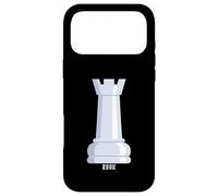 White Rook Chess Piece Costume Case for iPhone 17 Pro Max