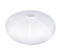 White Round Chinese Japanese Pendant Hanging Lamp Shade 50x50cm Easy to Assemble Folding Lanterns Light Cover for DIY Crafts Birthday Home Decor