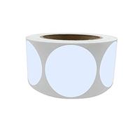White Round Circle Sticker 2 inch Diameter Dot Labels Roll Circle Stickers - 5cm (50mm) - 600 Pack by Royal Green