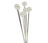 White Round Head Pearl Pins Weddings & Buttonholes