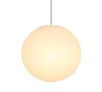 White Round Paper Lantern Lampshade, 22"x22'' Large Paper Lanterns Pendant Light Shade, Chinese Foldable Design for Living Room, Bedroom, Ceiling Lampshade Party Decor