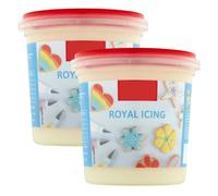 White Royal Icing 400g, Soft Icing for Cakes and Baking, Pack Of 2