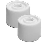White Rubber Door Stopper (Pair)