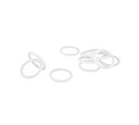 White rubber O-ring for insulation and waterproofing, Wire diameter 8.6mm Inner diameter 532.8mm Outer diameter 550mm, 1Pcs