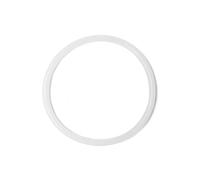 White rubber O-ring, OD 500mm ID 488.6mm Wire diameter 5.7mm, 1Pcs