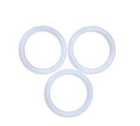 White rubber O-ring, OD 510.6mm ID 500mm Wire diameter 5.3mm, 1Pcs