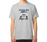 (white, S) G-Wagon - Mercedes G-Class Living the high life T-shirt