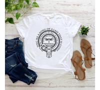 (white, S) Sing Me A Song of A Lass That Is Gone T Shirt Outlander Book Series Shirt Jamie Fraser T-Shirt Women Graphic Tee Casual Tops