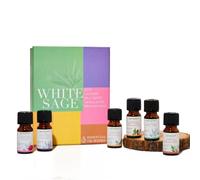 White Sage Essential Oil Diffuser Blend for Protection Super Set, Aromafume