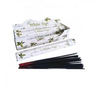 White Sage Premium Incense Sticks - Relaxing Aromatherapy, 20 Pack