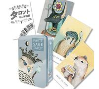 White Sage Tarot in a Tin FLATLAND Tarot White Sage Tarot in a Tin