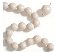 White Sand Linking Balloons, 100PCS 6 Inch Small Ivory Quick Link Balloons for Making Balloon Wall Heart Arch, Tails Balloon for Wedding Birthday Baby Shower Graduation Engagement Party Decorations