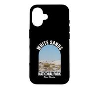 White Sands National Park New Mexico Vintage Retro Design Case for iPhone 16