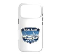 White Sands New Mexico Desert Landscape Night Sky Moon Stars Case for iPhone 17 Pro