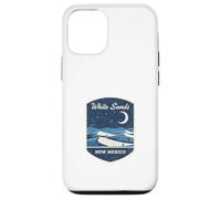 White Sands New Mexico Desert Night Sky Moon Stars Travel Case for iPhone 12/12 Pro