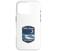 White Sands New Mexico Desert Night Sky Moon Stars Travel Case for iPhone 16 Pro