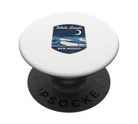 White Sands New Mexico Desert Night Sky Moon Stars Travel PopSockets Adhesive PopGrip