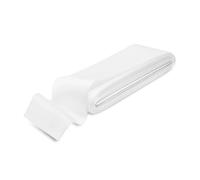 White Satin Blanket Binding 2 Inch x 4 3/4 Yards Single Fold Tape for Quilt Edging Smooth Finish Easy to Sew On Durable Trim Material Ideal for Blanket Crafts DIY Projects Sewing