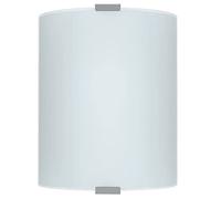 White Satin Glass Classic Rectangular Flush Ceiling & Wall Light | 21cm Length | 1 x ES E27 Lamp Required | UK Approved | Low Profile Height