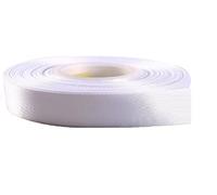 White Satin Ribbon 6mm 23 Meters / 25 Yards Roll for Gifts Wrap Sew Party, Decorations Events Dress Wedding Christmas Crafts, Bows Car, Floral Balloons Hairs, DIY, Bouquets, Cake More