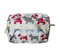 (White) Scotty Dog Print Camera Crossbody Bag