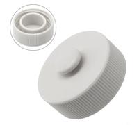 White Screw-On Drain Cap Replacement for Intex Swimming Pools 42 Inch and Above Pool Equipment Part
