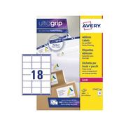 Avery L7161-100 White addressing label