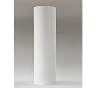 White Self-Adhesive Floor Protection Film Roll - 40cm x 10m, R10 Anti-Slip Sticky Back Plastic Runner for Temporary Surface Coverage During Renovation & Painting