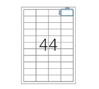 White Self-Adhesive Labels For Printing 100 Sheets,Paper Adhesive Stickers On Sheets A4 Self Adhesive Labels FBA AMAZON. (glossy paper, 4400 labels)