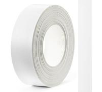 White Self Adhesive Melamine Edge Banding Tape 18mm x 5m, Durable Furniture Edge Trim for Cabinets, Shelves & Panels, Easy to Apply & Cut